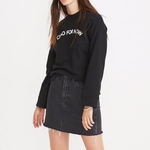NWT! Madewell Ciao for Now Sweatshirt, XS